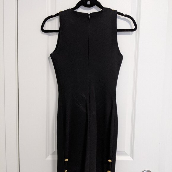 Versace Versus Black Cocktail Sexy Dress - Picture 2 of 3